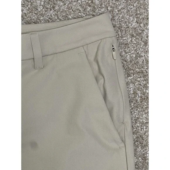Lululemon Commission‎ Relaxed Fit Khaki Chino Shorts  Inseam Men's Size 32 - Picture 4 of 11